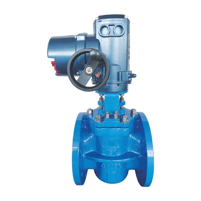 Electric Actuated Eccentric Plug Valve